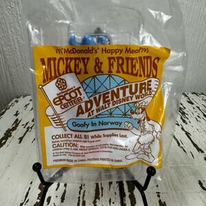 McDonald's Mickey & Friends Goofy in Norway 1993 Adventure at Walt Disney NOS